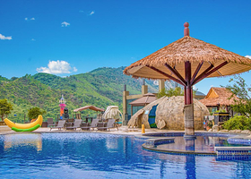 限时大促亲子度假|河源客天下国际大酒店2天1晚+早餐+无限次温泉&恐龙水世界+畅玩客家小镇