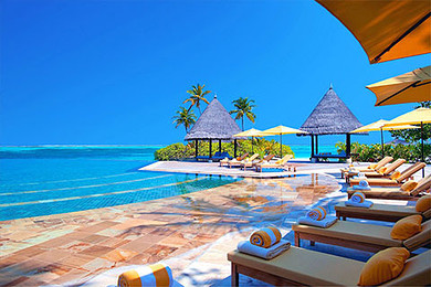 海南三亚|大东海山海天万豪度假酒店2晚+海棠