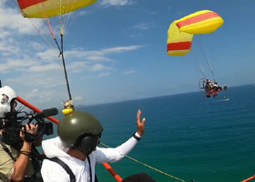 三亚海棠湾滑翔伞/直升机飞行营地【海棠湾区域免费接送/滑翔伞、直升机飞行体验】