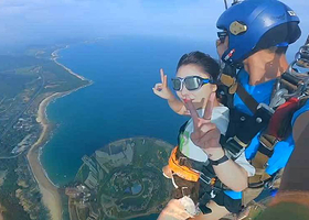 万宁日月湾海上跳伞基地一日游【万宁跳伞/海景跳伞/极限运动/官方直营】