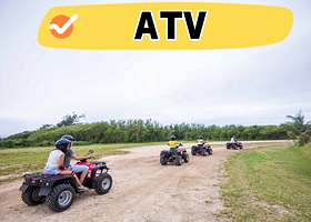 【当天可定 酒店接送】普吉岛半日游卡塔拉威Malaipink ATV/骑大象/丛林飞跃 多套餐可选