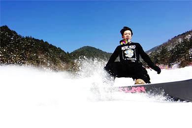 【杭州临安2天1晚,万松岭高山滑雪】游大明山