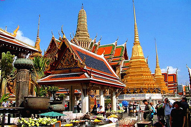 成都到泰国曼谷6天自由行 含往返机票、豪华型