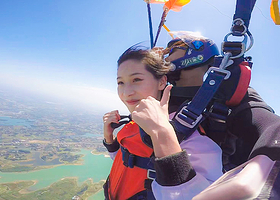 湖北荆门高空跳伞基地+荆门爱飞客极客公园一日游【官方直营/专业教练/高空跳伞/基地直连】