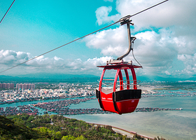 南湾猴岛生态旅游区+槟榔谷黎苗文化区一日游【亲子套餐+跨海缆车+休闲游】