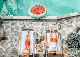 【新春寒假大促】‘广东巴厘岛’汕尾水底山温泉庄园2天1晚+早餐+双人无限次温泉（无边际泳池）+可加订晚餐