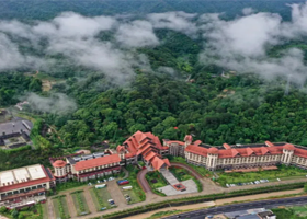 【酒店套餐】韶关经律论国际酒店，含早餐+无限次温泉&水果茶点+天禅谷观光，近南华寺祈福