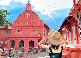 荷兰红屋+圣保罗教堂+马六甲海峡一日游【2-6人精品小团/私家团 酒店接送 中文司导 可选马六甲游船】