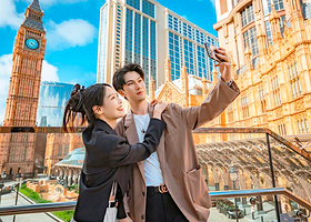 大三巴牌坊+澳门渔人码头+银河酒店钻石大厅+澳门巴黎铁塔+澳门威尼斯人度假区一日游【珠海出发/品质纯玩线】