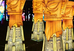 青白江凤凰国际灯会