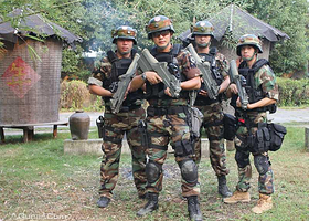 杭州建德大慈岩景区恺玥真人CS基地