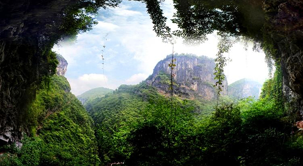 恩施地心谷景区(石门河)