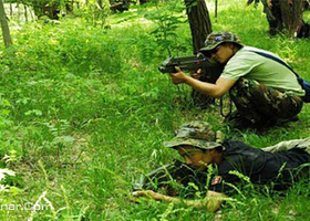 特种兵真人CS拓展中心基地三