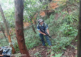 百工堰顺湖休闲庄烧烤真人CS基地