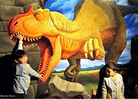 玛纳斯县首届3D魔幻艺术画展