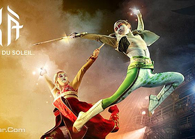 美国拉斯维加斯高空平衡秀