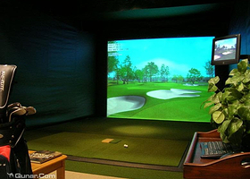 美洲豹韩泰室内高尔夫会所