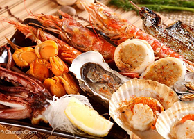 三亚爱琴海建国度假酒店（全套房）BBQ自助餐