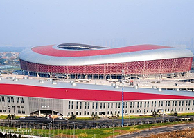山西省体育中心红灯笼体育场