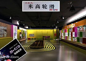 小旋风米高轮滑