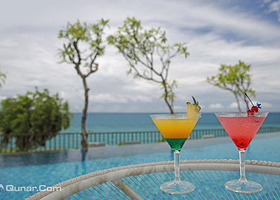 巴厘岛悬崖下午茶