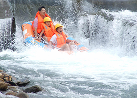 冲河源头漂流