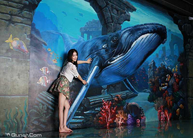 魔幻小镇首尔3D艺术殿堂