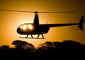 敦煌月牙泉直升机空中游览