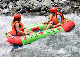 北川小寨子沟五龙寨漂流