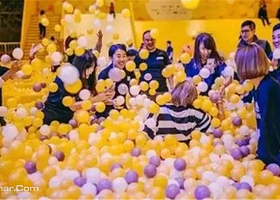 万达宝贝王百万海洋球池