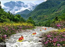 铁岭御龙花海漂流
