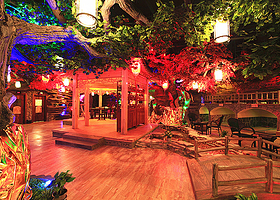 龙山汗蒸温泉水汇