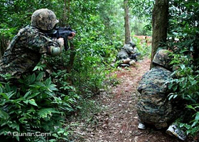 大秦雄兵真人CS拓展基地