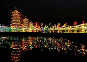 南京珍珠泉爱情城堡光影狂欢节