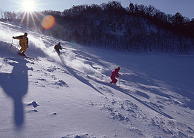 临沂夹谷山滑雪场