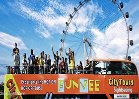 新加坡FunVee露天观光巴士