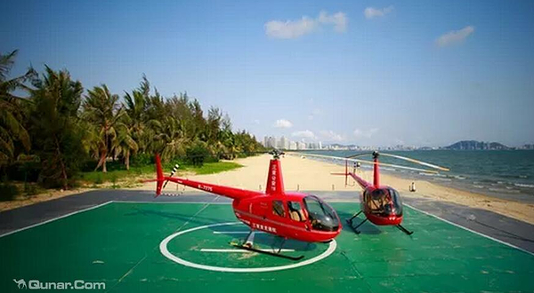 亚龙通航直升机体验(海棠湾费尔蒙酒店基地)