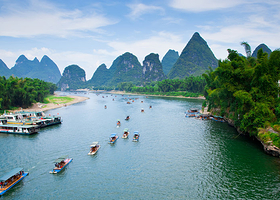 漓江（唐人街-林家州）竹筏漂流