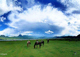 拉市海海美达巴骑马场