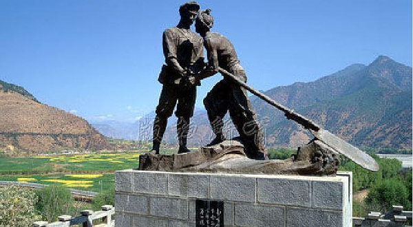 长征渡江纪念碑