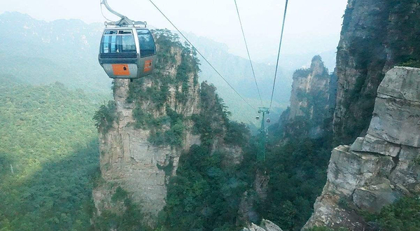 天子山索道