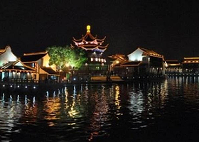 苏州水城巴士夜游
