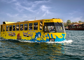 迪拜观光巴士水陆两栖观光游览