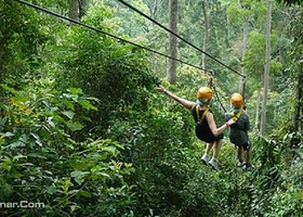 清迈飞鼠丛林飞跃