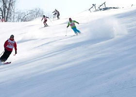 韩国阿尔卑斯滑雪场