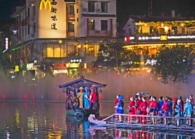 阳朔再忆三姐情实景演出