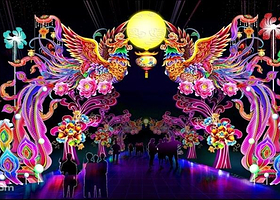 2018七彩西昌海南大型迎春灯会