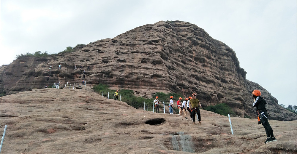 马头山景区 飞拉达攀岩双人套票