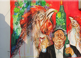 东皮郎壁画村（东崖村）