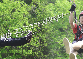 韩国龙仁高空飞索